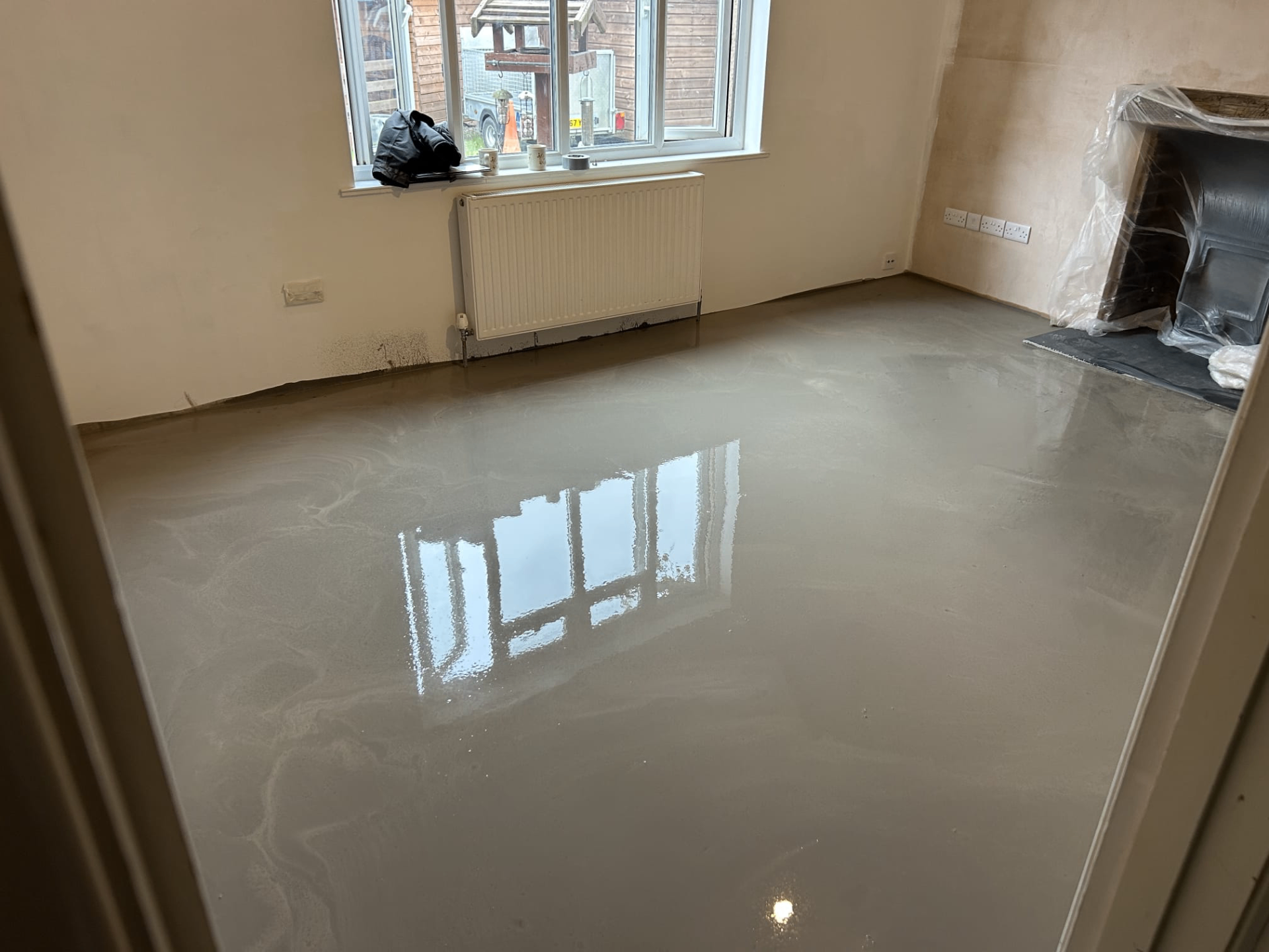Recent liquid screed installation by Exeter Liquid Screeders